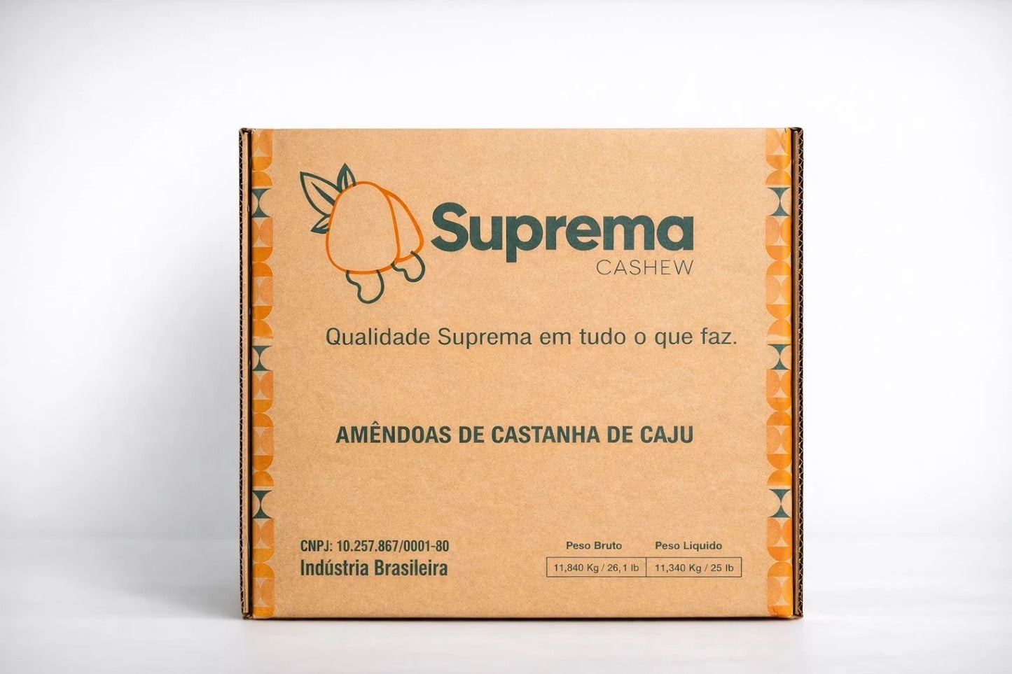 CASTANHA DE CAJU CASEIRA | CAIXA 11,34KG