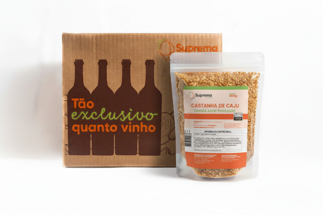 Composição Caixa + Granulados Torrados 400g - Carrossel